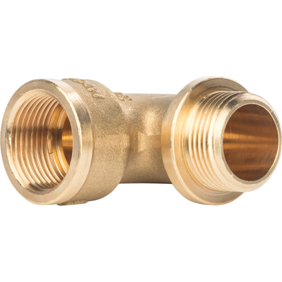 Угольник равнопроходный Stout (Стаут) с внутр.-нар. резьбой с упором 3/4 (SFT-0015-000034)