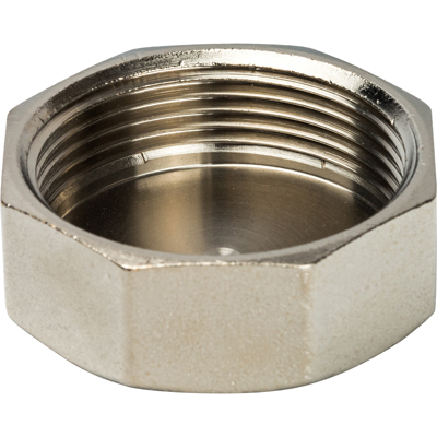 Заглушка Stout (Стаут) с внутренней резьбой никелированная 1 1/2 (SFT-0027-000112)