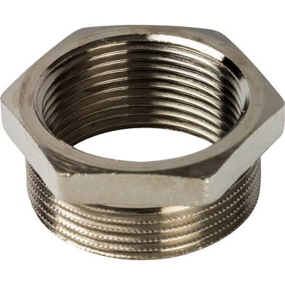 Футорка Stout (Стаут) с внутр.-нар. резьбой никелированная 1 1/4 х 1 (SFT-0029-001141)