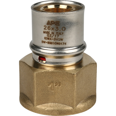 Переходник запрессовочный Stout (Стаут) с внутренней резьбой 26 мм х 1 (SFP-0002-000126)