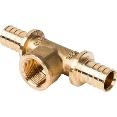 Тройник переходной Stout (Стаут) с внутренней резьбой 25 мм х Rp 3/4 (SFA-0028-002534)