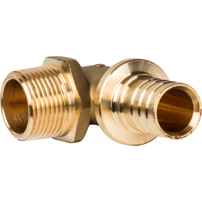 Угольник-переходник Stout (Стаут) с наружной резьбой 25 мм х R 3/4 (SFA-0005-002534)