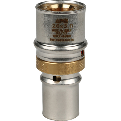 Муфта запрессовочная соединительная Stout (Стаут) переходная 20 х 26 мм (SFP-0004-002620)