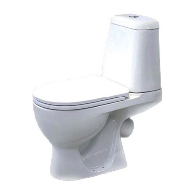 Унитаз-компакт напольный Sanita Luxe (Санита Люкс) Max (с сидушкой и бачком) MAXSLCC01040513