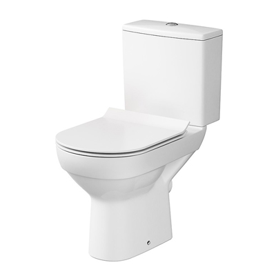 Унитаз-компакт напольный Cersanit (Церсанит) City New Clean On Slim (с сидушкой и бачком) KO-CIT011-3/5-CON-S-DL