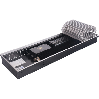 Конвектор внутрипольный вентиляторный Stout (Стаут) 1000х240х75 мм (SCQ-1100-0724100)