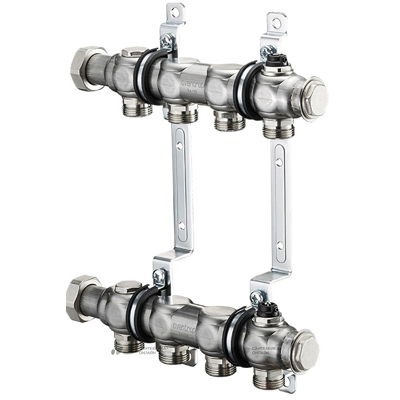 Коллекторный блок Oventrop (Овентроп) Multidis SH 4 выхода (1407154)