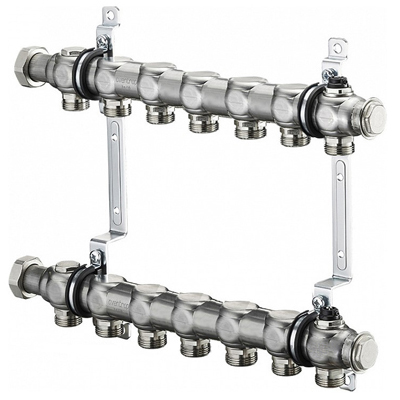 Коллекторный блок Oventrop (Овентроп) Multidis SH 7 выходов (1407157)