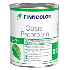 Краска Finncolor Oasis Bathroom для стен и потолков база C 0,9 л
