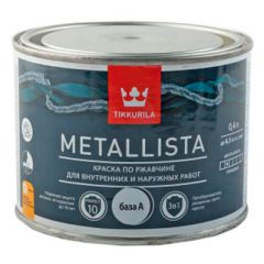 Краска Tikkurila Metallista по ржавчине A 0,4 л