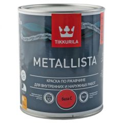 Краска Tikkurila Metallista по ржавчине C 0,9 л