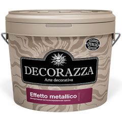 Декоративное покрытие Decorazza Effetto metallico металлизированная 1 кг
