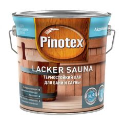 Лак Pinotex Lacker Sauna 2,7 л
