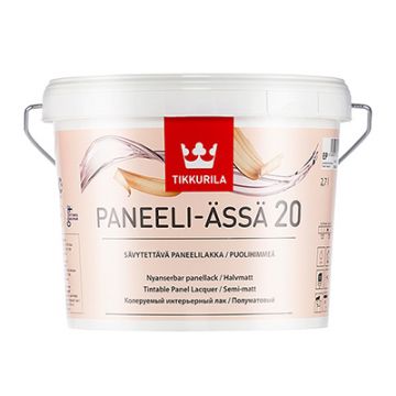 Лак Tikkurila Paneeli Assa EP 20 полуматовый 2,7 л Лак Tikkurila Paneeli Assa EP 20 полуматовый 2,7 л