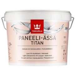 Лак Tikkurila Paneeli Assa Titan полуматовый 10 л