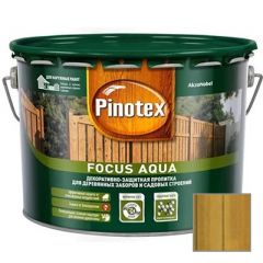 Декоративная пропитка Pinotex Focus Aqua Зеленый лес 9 л