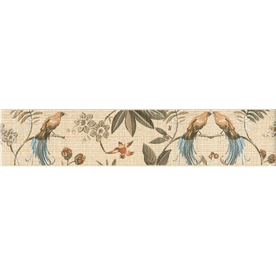 Керамическая плитка Kerama Marazzi (Керама Марацци) Бордюр Дивный сад 5,4х25 см 6203/7