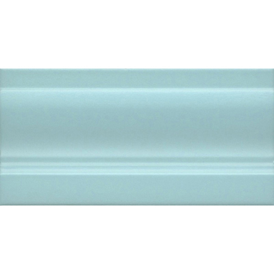 Керамическая плитка Kerama Marazzi (Керама Марацци) Плинтус Линьяно бирюзовый 10х20 см FMC004