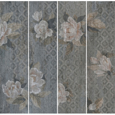 Керамогранит Kerama Marazzi (Керама Марацци) Поджио цветы светлый обрезной 20х80 см SG704200R