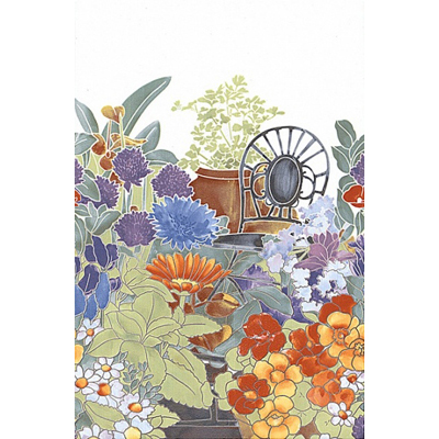 Керамическая плитка Kerama Marazzi (Керама Марацци) 8188/А2523 Утренний пейзаж Кресло 20х30 см Декор