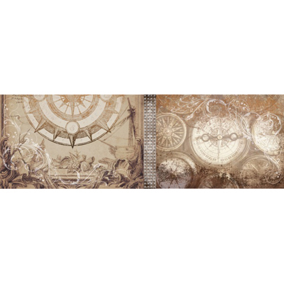 Настенная плитка LB Ceramics (Lasselsberger Ceramics) IL Mondo декор 2 универсальный 20х60 см 1664-0019