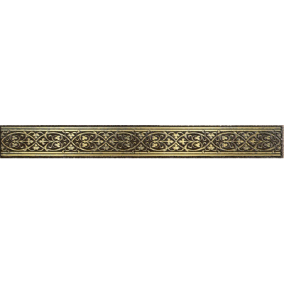 Бордюр настенный LB Ceramics (Lasselsberger Ceramics) Катар коричневый 2,8х25 см 1502-0578