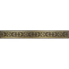 Бордюр настенный LB Ceramics (Lasselsberger Ceramics) Катар коричневый 2,8х25 см 1502-0578
