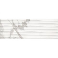 Настенная плитка LB Ceramics (Lasselsberger Ceramics) Миланезе Дизайн Каррара волна 20х60 см 1064-0158