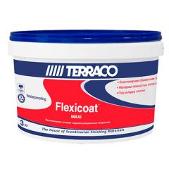 Гидроизоляция акриловая Terraco (Террако) Flexicoat Флексикоат Maxi 3 кг