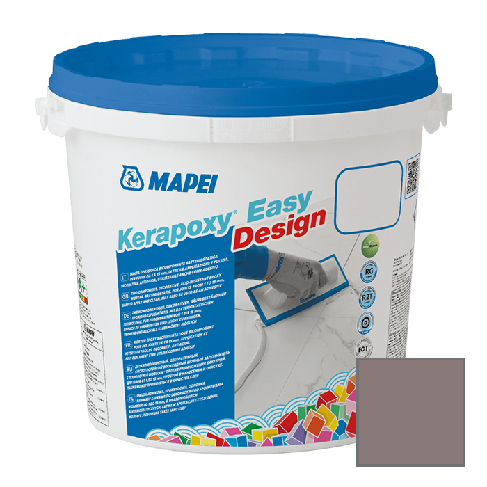 Затирка эпоксидная двухкомпонентная Mapei Kerapoxy Easy Design (Керапокси Изи Дизайн) 187 Linen (Лён) 3 кг