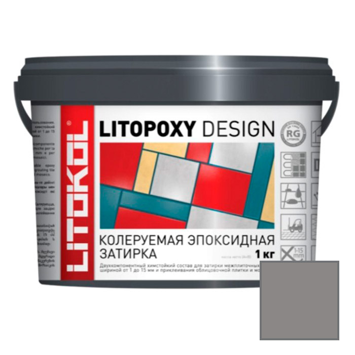 Затирка эпоксидная колеруемая Litokol Litopoxy Design LD016 1 кг