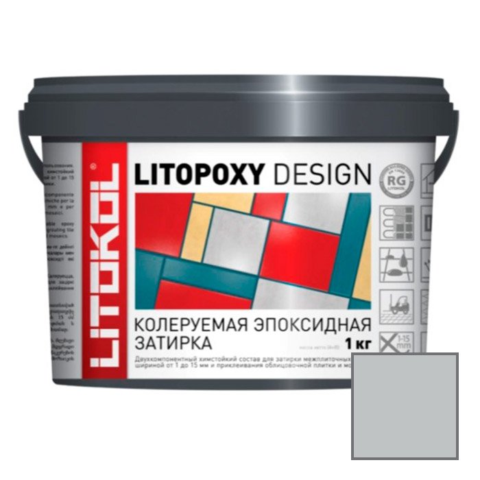 Затирка эпоксидная колеруемая Litokol Litopoxy Design LD032 1 кг