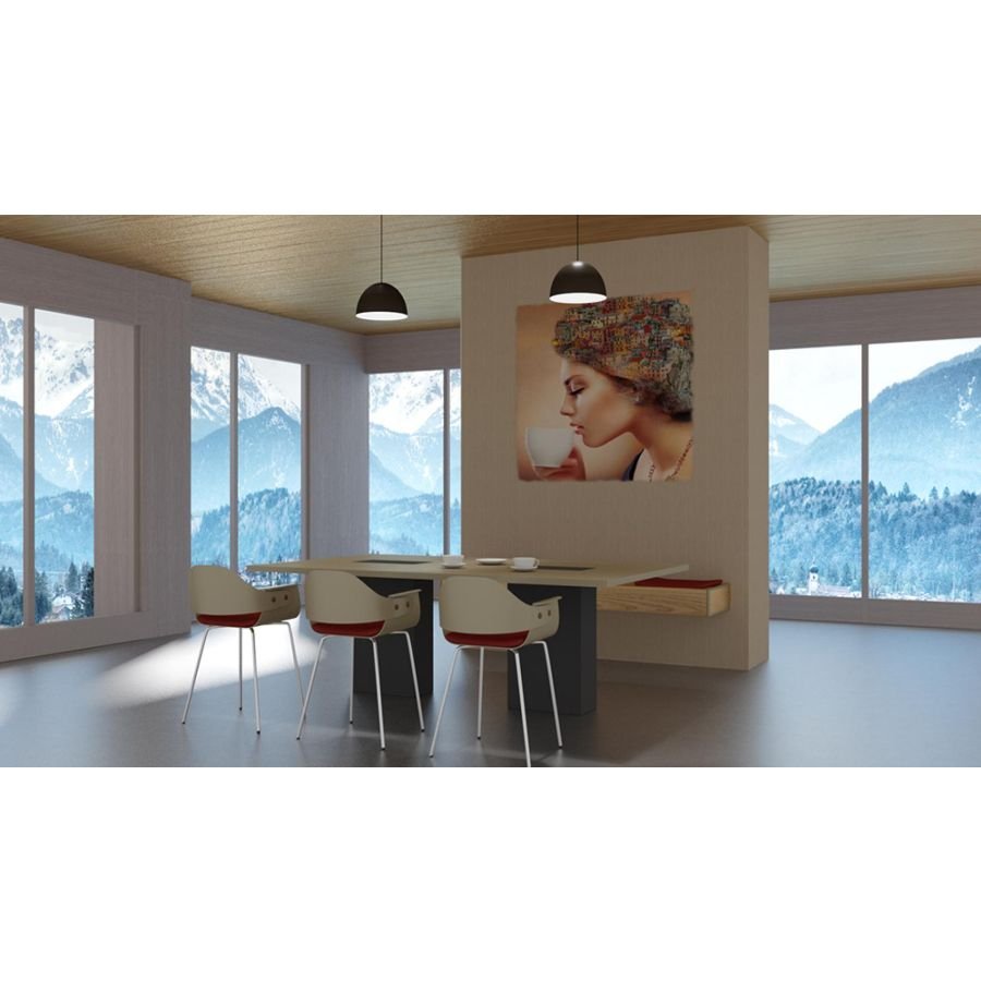 Панель ПВХ ламинированная с фотопечатью ВЕК (VEK) Дерево бук Манарола 2700х250х9 мм