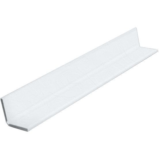 Угол к панелям ПВХ универсальный ВЕК (VEK) Белый бархат (15158) 2700 мм