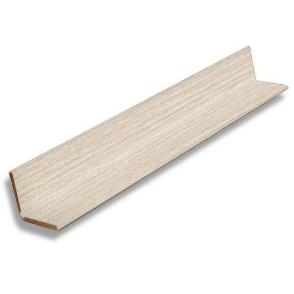 Угол к панелям ПВХ универсальный ВЕК (VEK) Лиственница кремовая (1012) 2700 мм