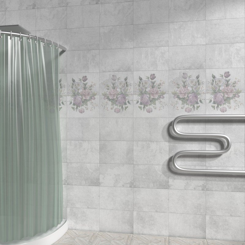 Панель ПВХ ламинированная с фотопечатью ВЕК (VEK) Органик декор 2700х370х9 мм