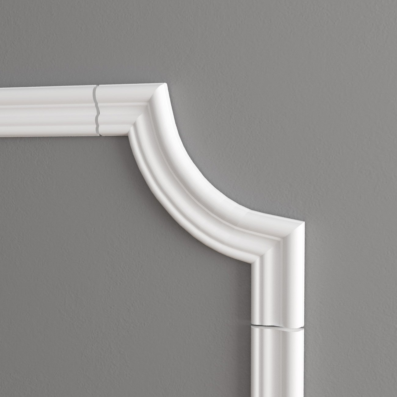 Угол декоративный Decor-Dizayn (Декор-Дизайн) 200х200х44 мм, C1-DD400, 4 шт в упаковке