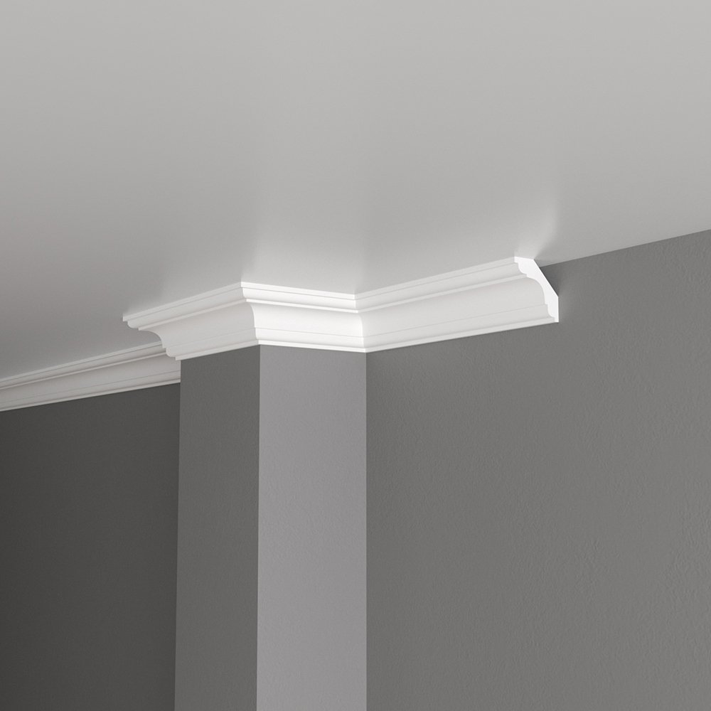 Карниз Decor-Dizayn (Декор-Дизайн) 2000х49х49 мм (DD05)