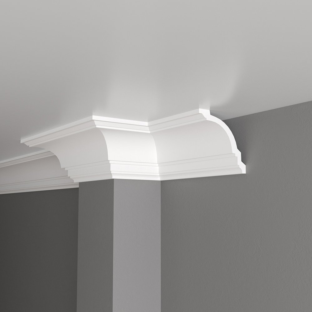 Карниз Decor-Dizayn (Декор-Дизайн) 2000х122х110 мм (DD16)