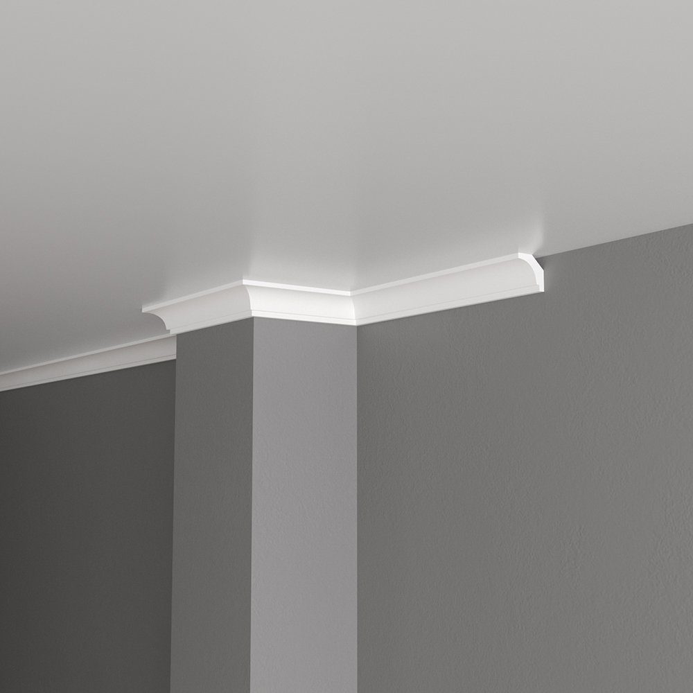 Карниз Decor-Dizayn (Декор-Дизайн) 2000х30х30 мм (DD37)