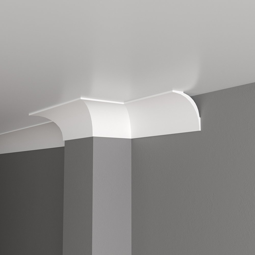 Карниз Decor-Dizayn (Декор-Дизайн) 2000х88х85 мм (DD46)