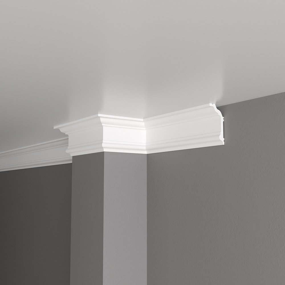 Карниз Decor-Dizayn (Декор-Дизайн) 2000х80х40 мм (DD502)