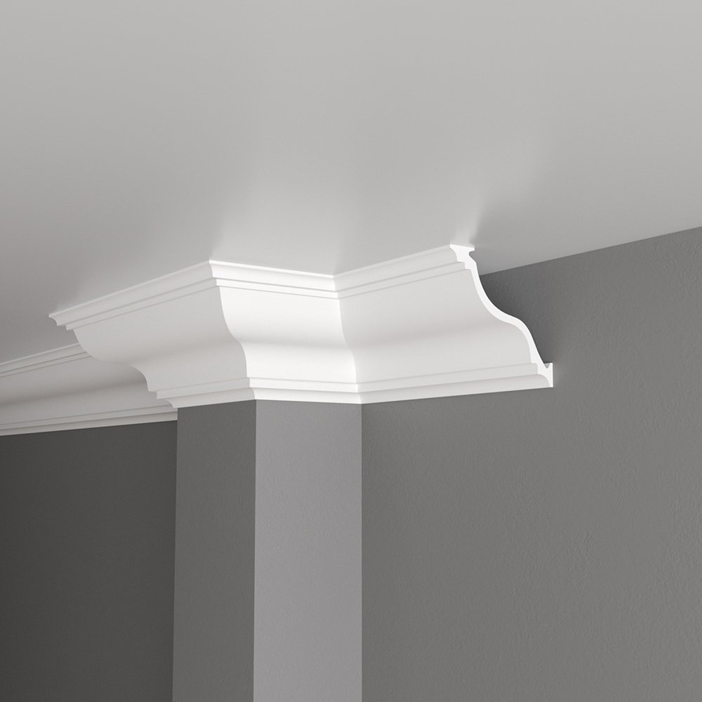 Карниз Decor-Dizayn (Декор-Дизайн) 2000х115х115 мм (DD504)