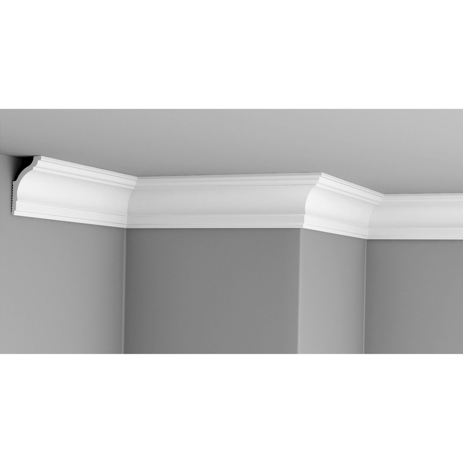 Плинтус Glanzepol (Гланзепол) 2000х40х70 мм (GPX-08)