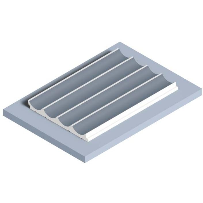 Декоративная панель HiWood (ХайВуд) 2700х120х12 мм BU29 (LV139)