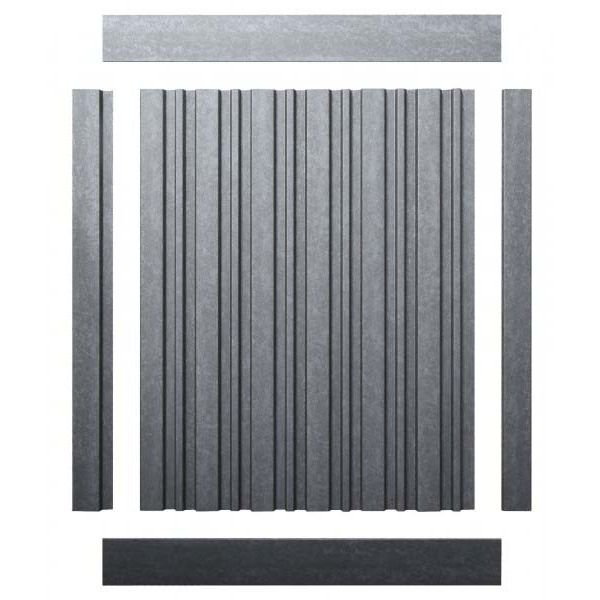 Декоративная панель HiWood (ХайВуд) 2700х120х12 мм S381A (LV122)