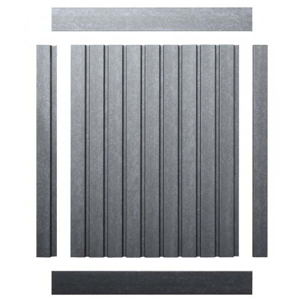 Декоративная панель HiWood (ХайВуд) 2700х120х12 мм S381A (LV124)