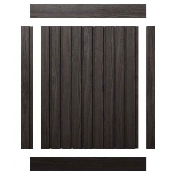 Декоративная панель HiWood (ХайВуд) 2700х120х12 мм BR395 (LV124)