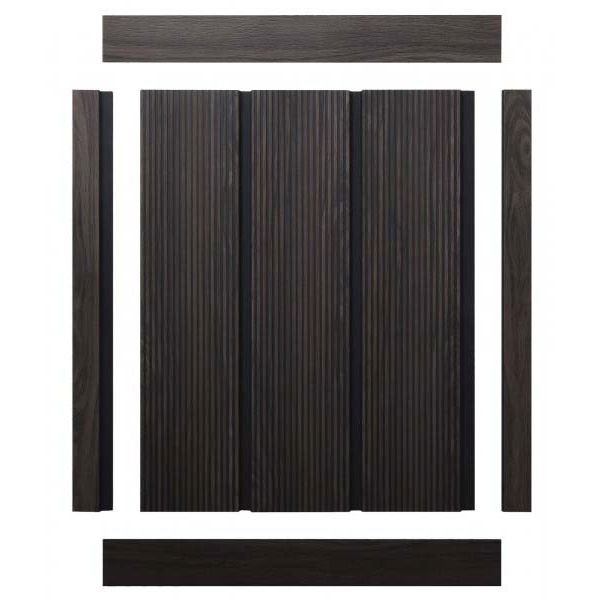 Декоративная панель HiWood (ХайВуд) 2700х120х12 мм BR395K (LV127L)