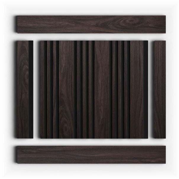 Декоративная панель HiWood (ХайВуд) 2700х120х12 мм BR395K (LV128)